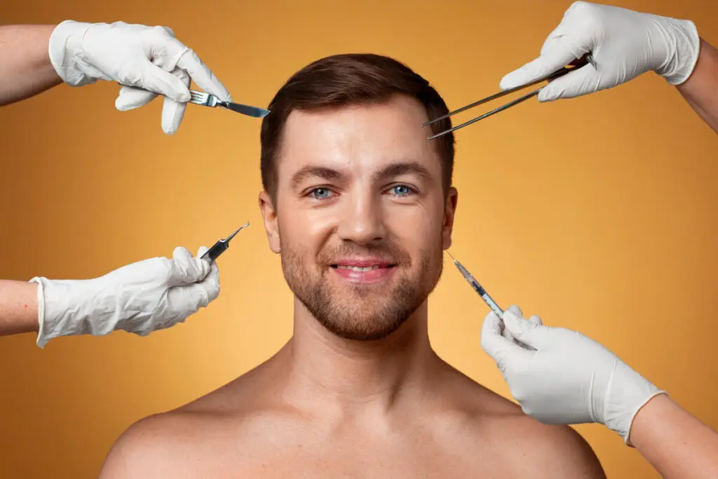 Man shows How Does Botox Work For Men’s Appearance