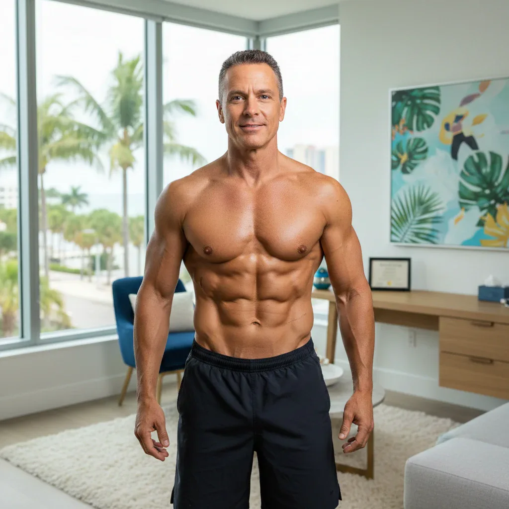 man with great body physique
